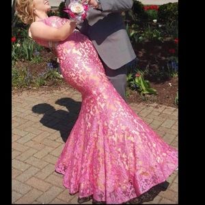 Anny Lee Pink Prom Dress